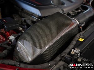Alfa Romeo Giulia Performance Air Intake Kit - MAXFlow Carbon Fiber Intake System w/ BMC Twin Air Conical Filter